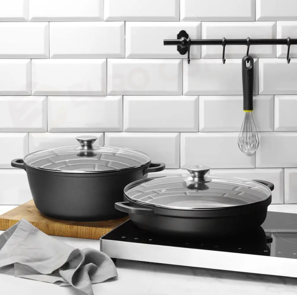 CASSERUOLA CON RIVESTIMENTO ANTIADERENTE HENDI 9L 405X332X(H)138MM - 611043