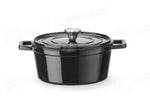 CASSERUOLA IN GHISA VETRIFICATA. HENDI 3,7L ROSSO 317X240X(H)105MM - 626832