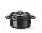CASSERUOLA IN GHISA VETRIFICATA. HENDI 6,88L ROSSO 405X255X(H)134MM - 626825