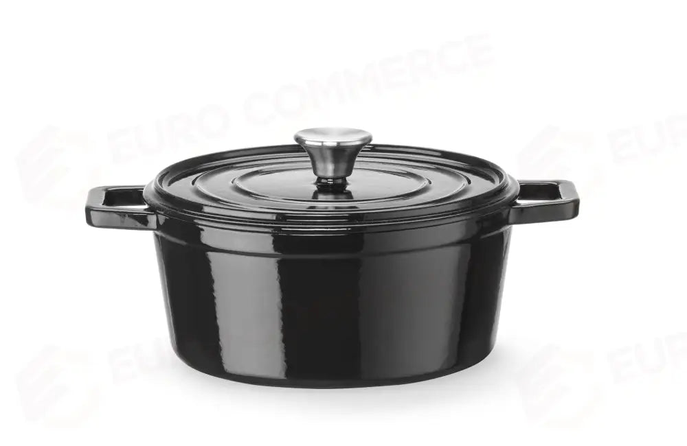 CASSERUOLA IN GHISA VETRIFICATA. HENDI 6,88L ROSSO 405X255X(H)134MM - 626825