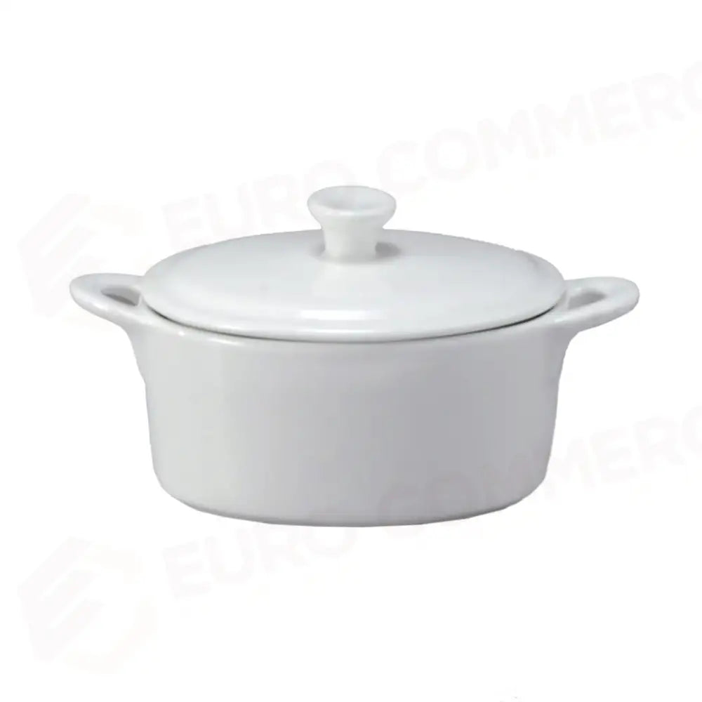 CASSERUOLA OVALE CON COPERCHIO 12 CM SERVICE 6434 MEDRI - 11460116 - MEDRI