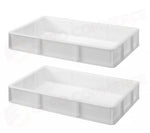 CASSETTA PER PASTA PIZZA GN1/1 HENDI GN 1/1 BIANCO 530X325X(H)90MM - 880975