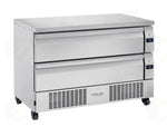 CASSETTIERA REFRIGERATA DOPPIA COMMUTABILE (N.6 VASCHETTE GN1/1) -2°/+8°C/-21°/-18°C - DWT 122 - COOL HEAD
