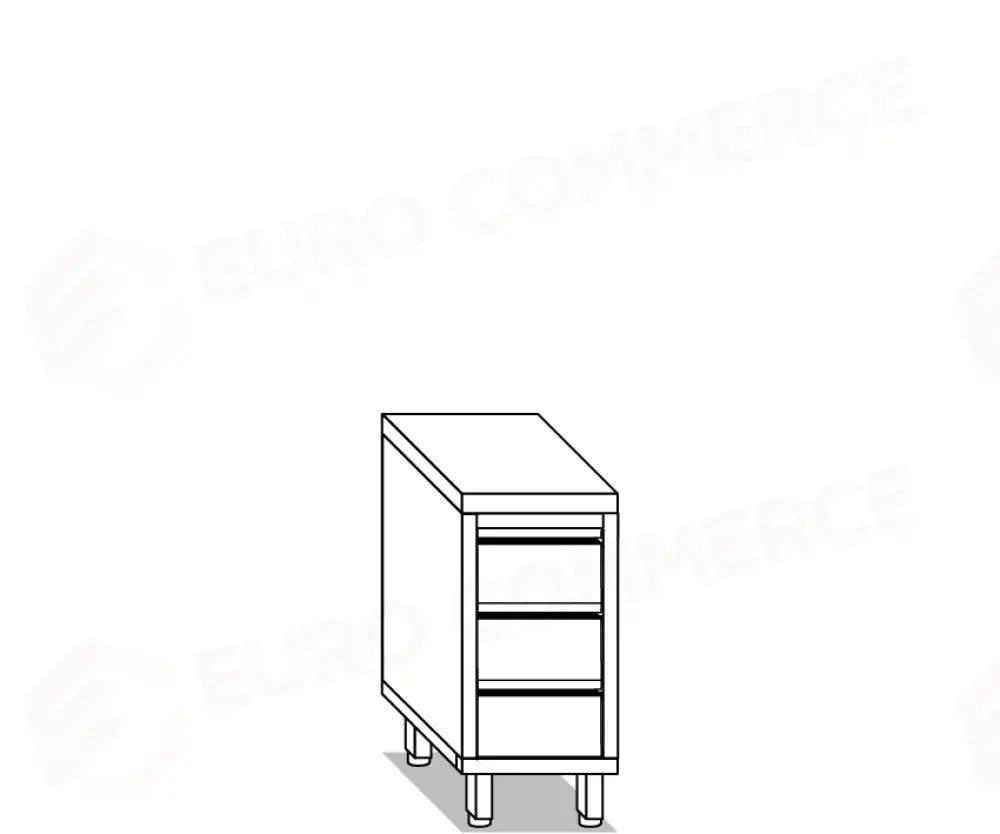 CASSETTIERE EUR CASSETTI E CASSETTIERE INOX PER L’AMBIENTE RISTORATIVO - V05516 V05517 - MITTEL - CASSETTIERE