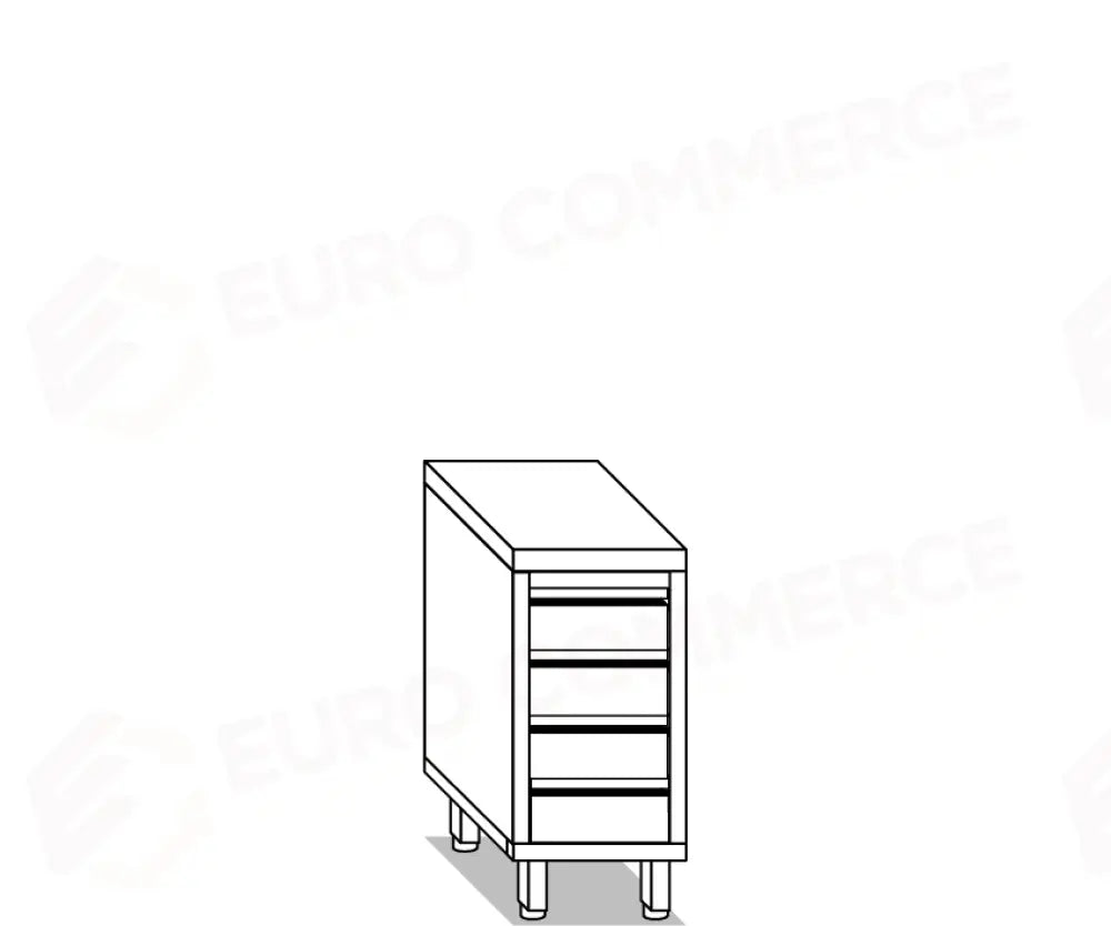 CASSETTIERE EUR CASSETTI E CASSETTIERE INOX PER L’AMBIENTE RISTORATIVO - V05536 V05537 - MITTEL - CASSETTIERE
