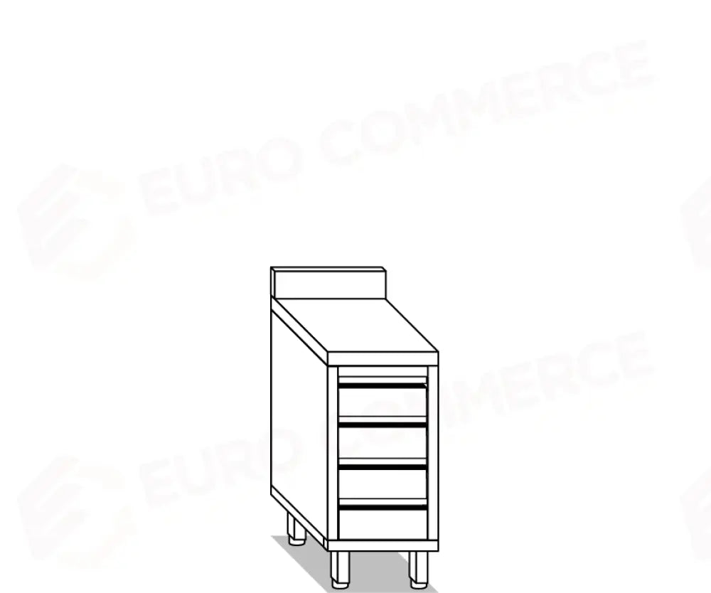 CASSETTIERE EUR CASSETTI E CASSETTIERE INOX PER L’AMBIENTE RISTORATIVO - V05546 V05547 - MITTEL - CASSETTIERE
