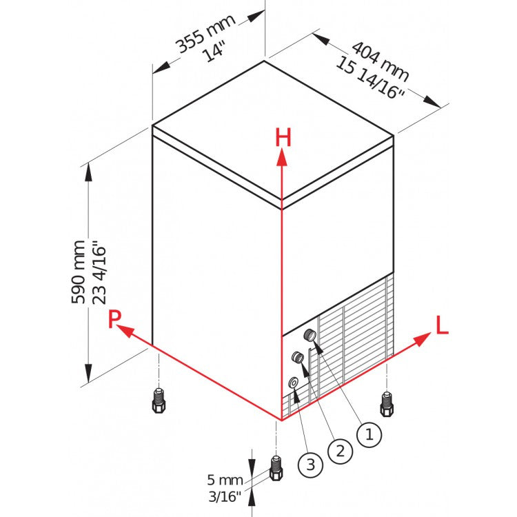 ICE MAKER - CB 184 HC