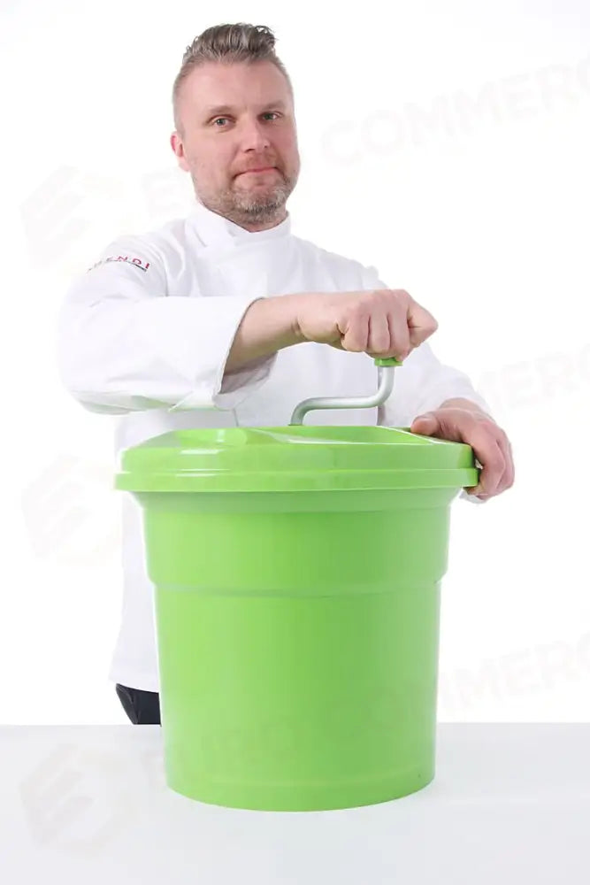 CENTRIFUGA PER INSALATA HENDI 12L VERDE Ø335X(H)430MM - 222553