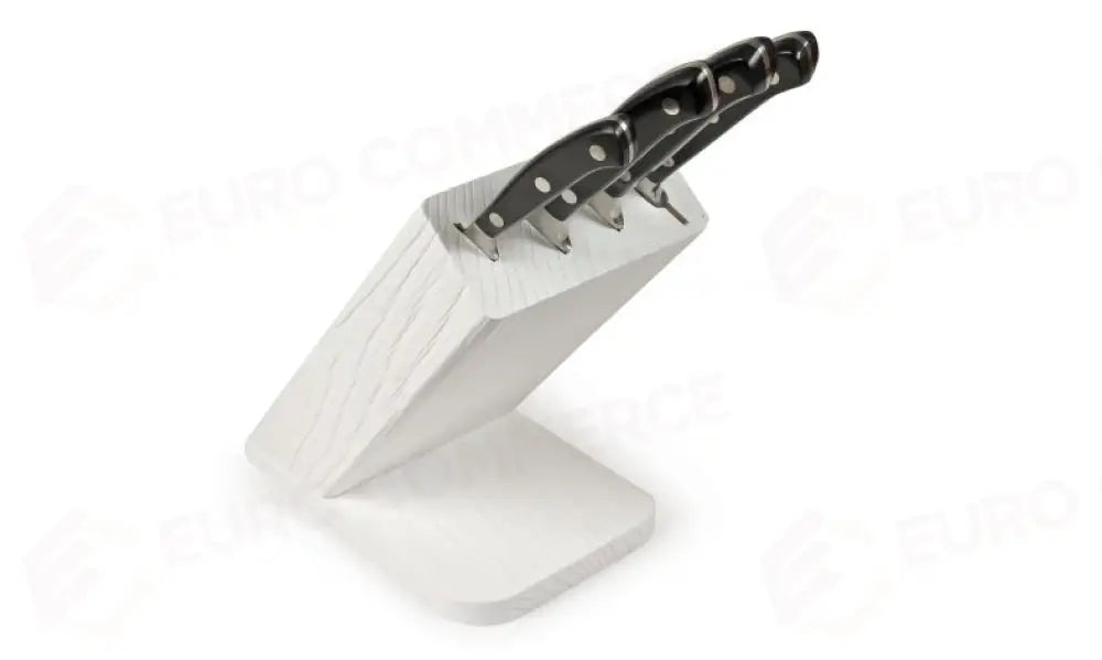 CEPPO 4 PZ. OBLIQUO BIANCO ERGOFORGE - 927904B - SANELLI - COLTELLERIA