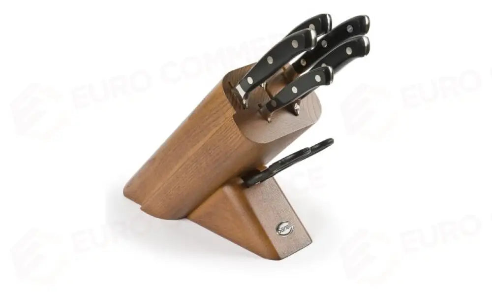 CEPPO LECK 6 PZ. T.CILIEGIO ERGOFORGE - 990165 - SANELLI - COLTELLERIA