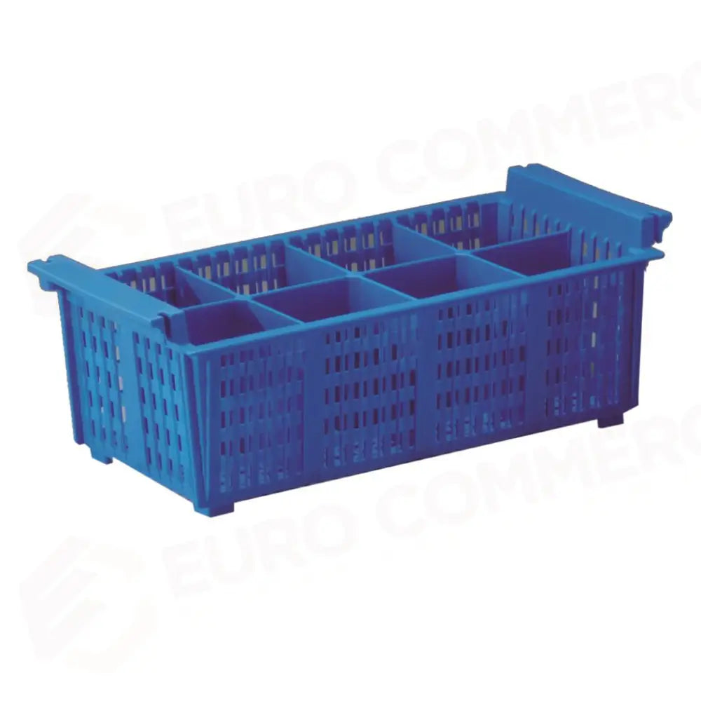 CESTELLO POSATE LAVASTOVIGLIE 43X20.5 CM BLU RCESTO8 INOXMACEL - 7810125 - MEDRI