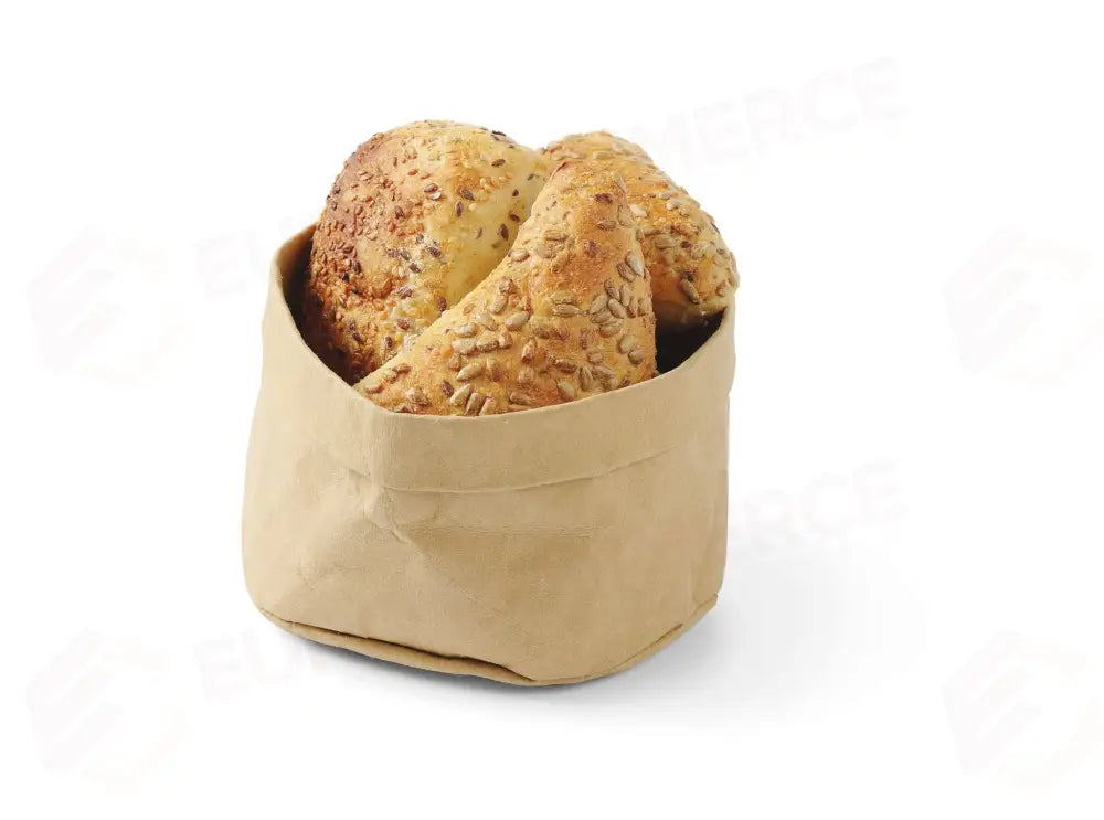 CESTINI DA PANE IN CARTA HENDI BEIGE 170X170X(H)150MM - 429228
