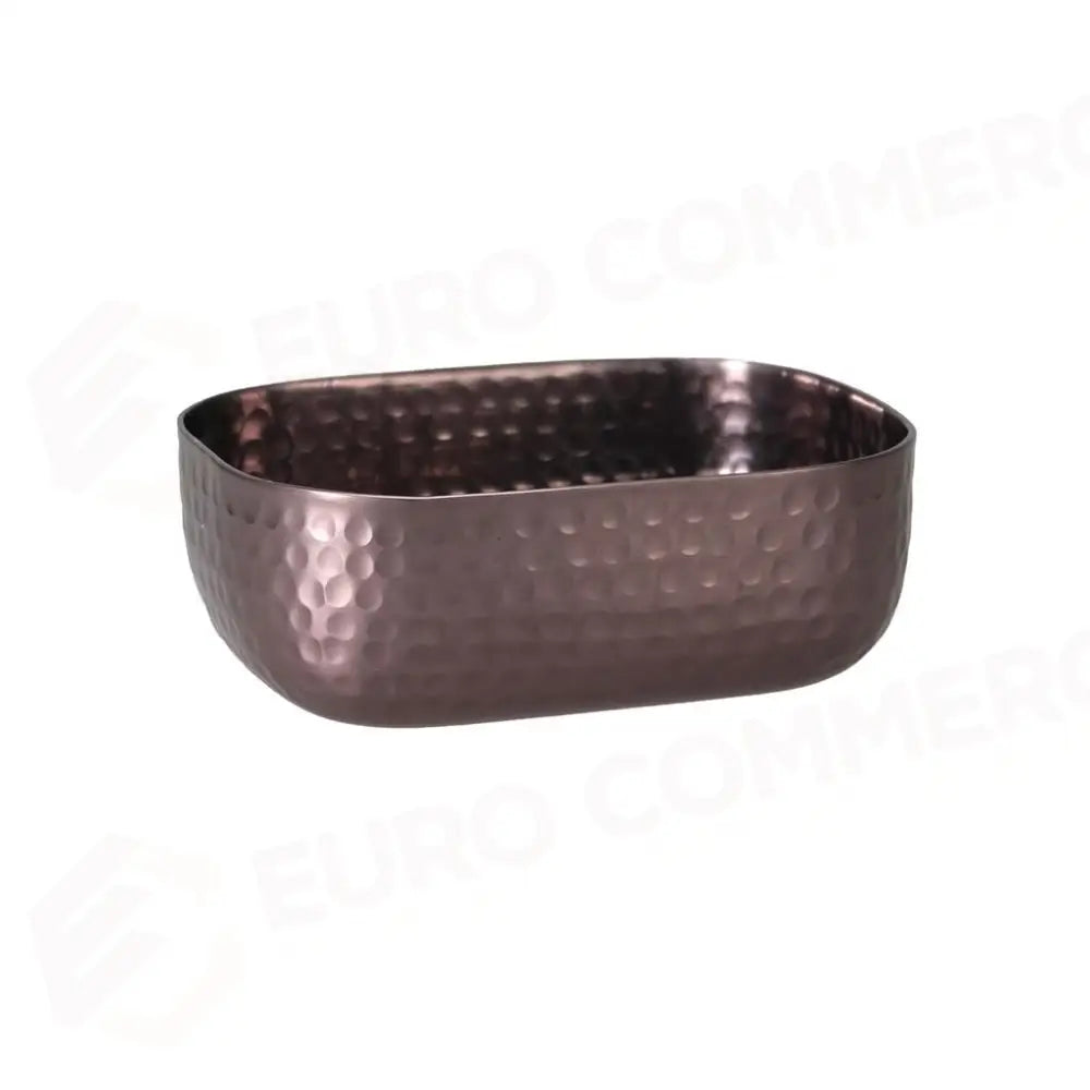 CESTINO 15,5X12 CM PORTOFINO BLACK 1081BS MEDRI - 14010006 - MEDRI