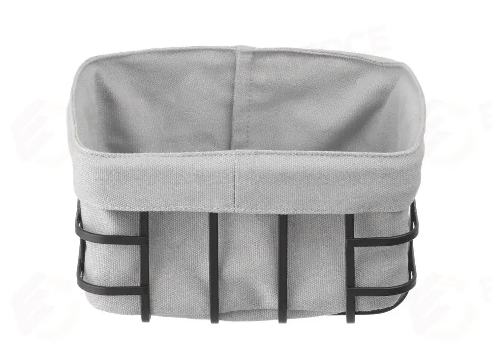 CESTINO CON INTERNO IN TESSUTO QUADRATO 190X190X(H)100MM - HENDI