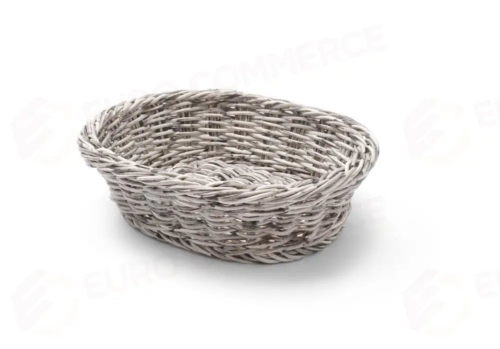 CESTINO DA PANE OVALE GRIGIO CHIARO 250X190X(H)65MM - HENDI