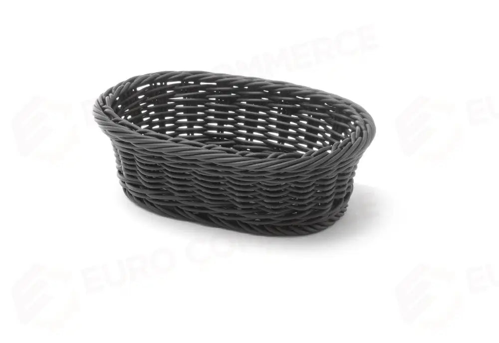 CESTINO DA PANE OVALE NERO 190X120X(H)60MM - HENDI