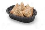 CESTINO DA PANE OVALE HENDI NERO 250X190X(H)65MM - 426623