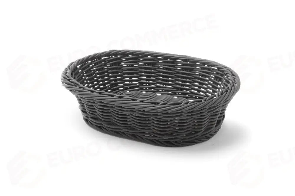 CESTINO DA PANE OVALE NERO 250X190X(H)65MM - HENDI