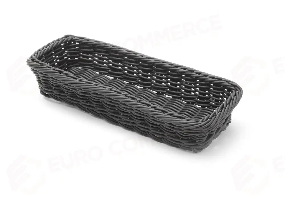 CESTINO DA POSATE NERO 270X100X(H)45MM - HENDI