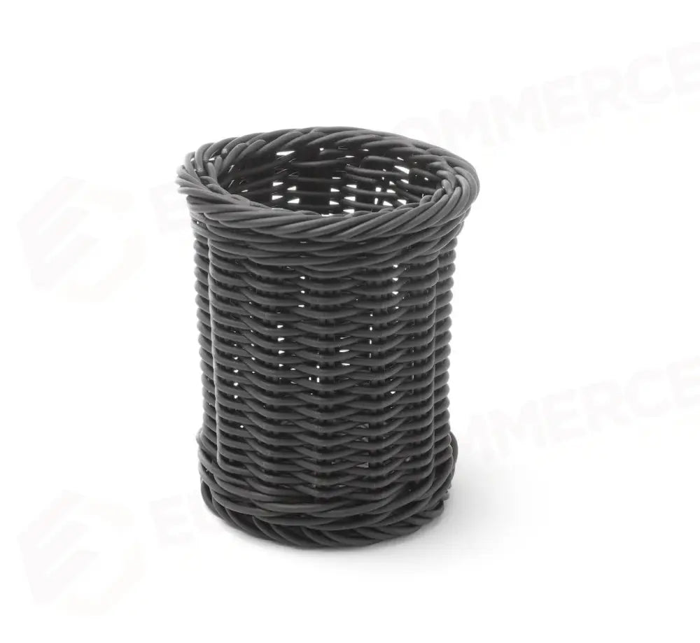 CESTINO DA POSATE NERO Ø100X(H)120MM - HENDI