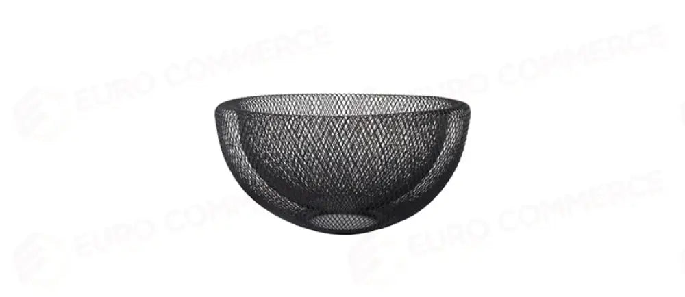 CESTINO FILO DOPPIO NERO CM29,5 H15 - 135204 - MORINI