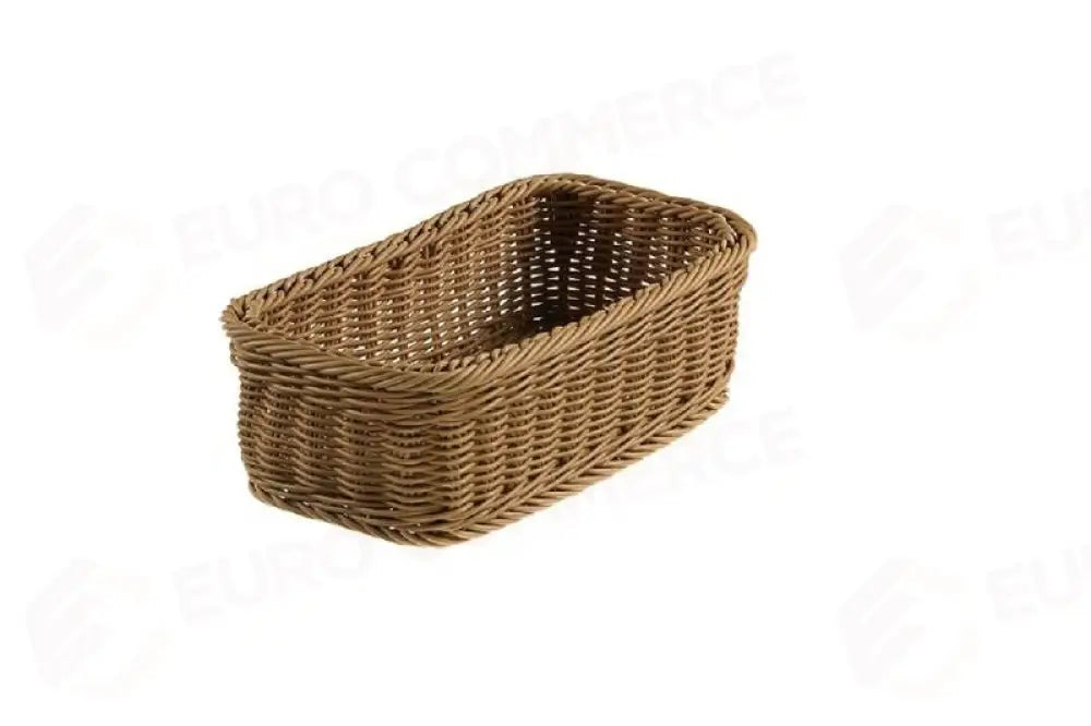 CESTINO IN POLIPROPILENE MARRONE - 32,5X32,5X10 CM - 2/3 GN - T0564 - LEONE - CESTINI