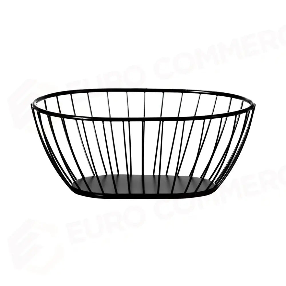 CESTINO OVALE 20X15 CM BASKY NERO WFBK-08V MEDRI - 13650231 - MEDRI