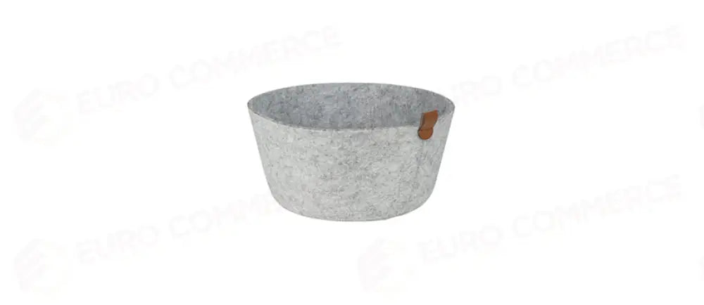 CESTINO PANE FELTRO GRIGIO TONDO CM24 - 201863 - MORINI
