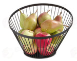 CESTINO PER FRUTTA ROTONDO NERO HENDI Ø280X(H)130MM - 427088