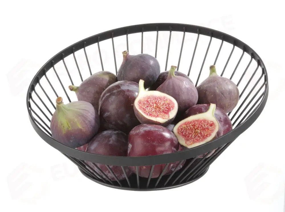 CESTINO PER FRUTTA ROTONDO NERO HENDI Ø280X(H)130MM - 427088