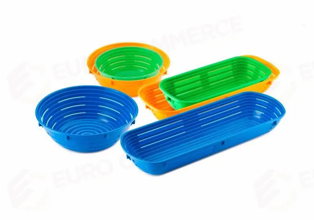 CESTINO PER IMPASTO RETTANGOLARE IN PP 12X17CM - 517-050 - KAREL - Attrezzatura