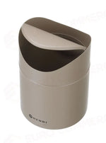CESTINO PER RIFIUTI DA TAVOLO CON COPERCHIO OSCILLANTE HENDI 1,2L NERO Ø120X(H)165MM - 440773