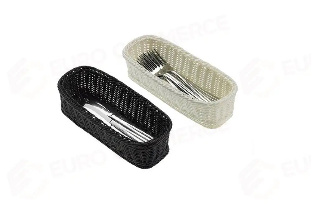 CESTINO PORTAPOSATE NERO - 28X11X7 CM - T0520.Z - LEONE - CESTINI