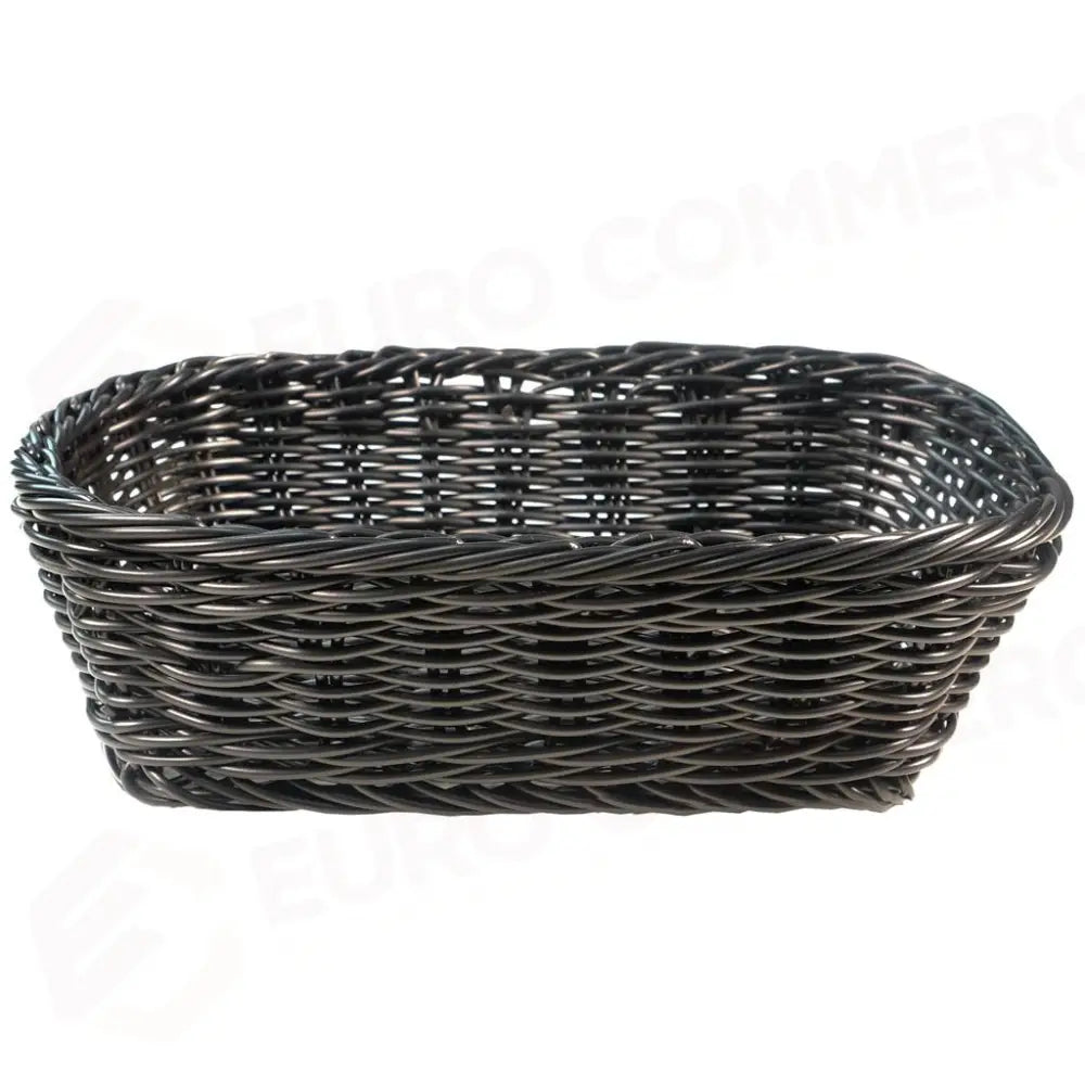CESTINO RETTANGOLARE 26.5X19 CM NERO BASKY 31418101 MEDRI - 13650155 - MEDRI