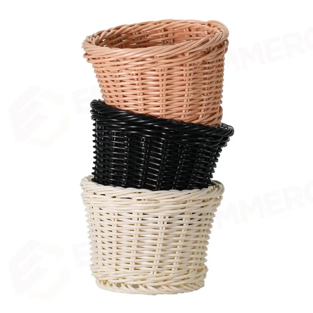 CESTINO TONDO 14 CM BASKY AVORIO 31113106 MEDRI - 13650233 - MEDRI