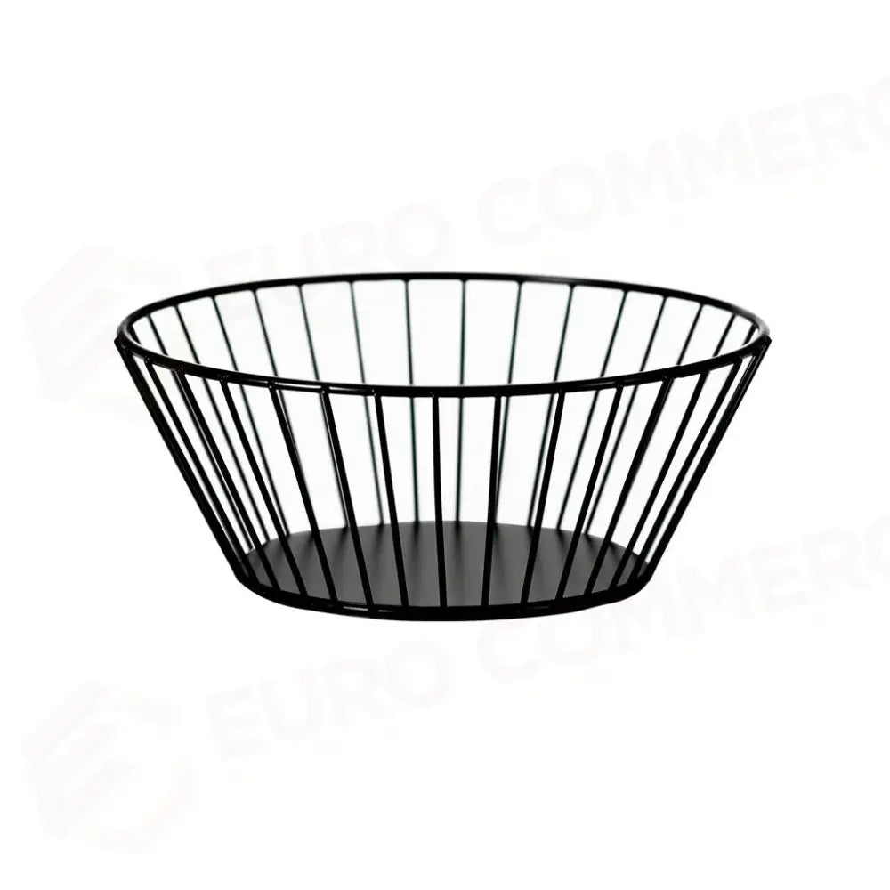 CESTINO TONDO CONICO 17 CM BASKY NERO WFBK-07RL MEDRI - 13650228 - MEDRI