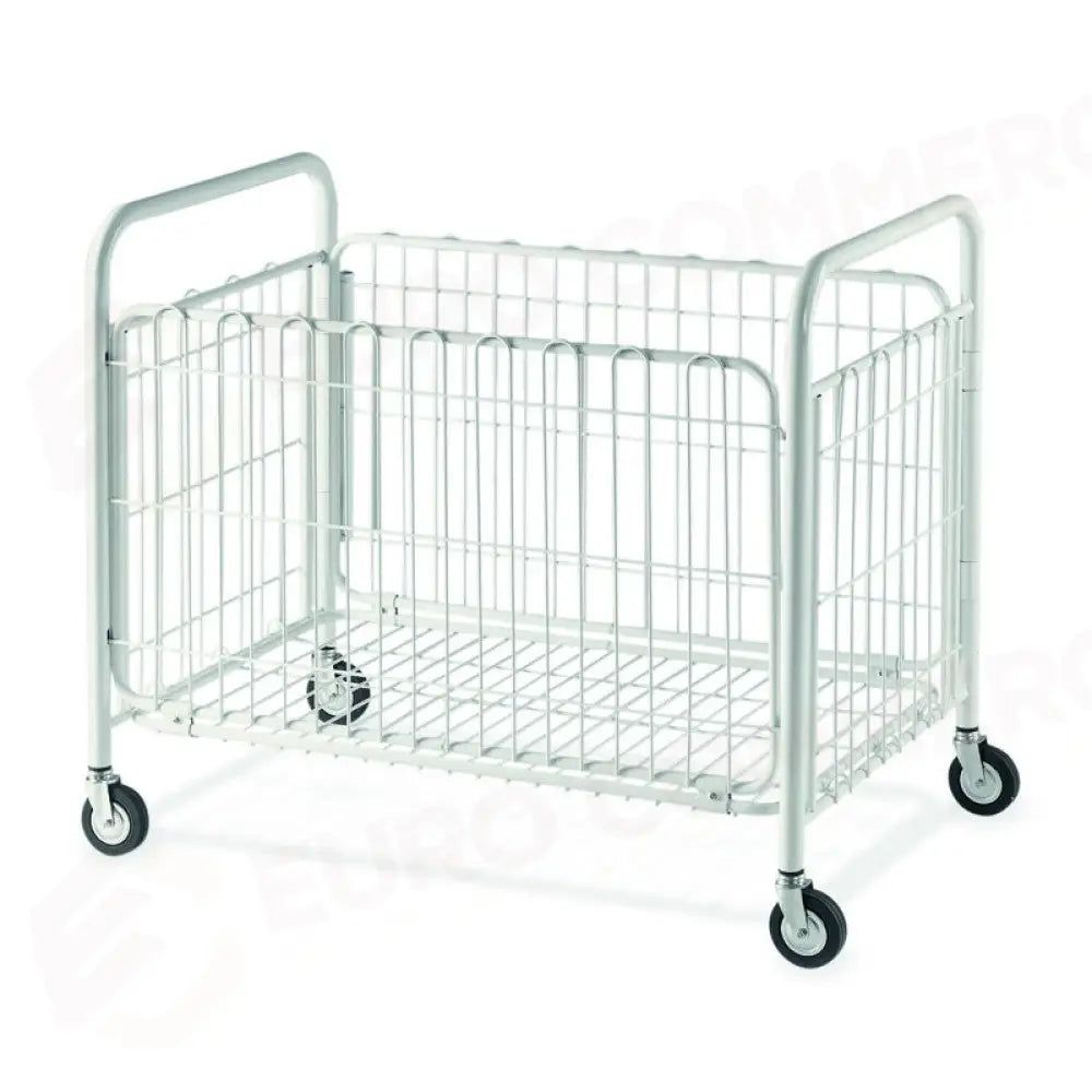 CESTONE PORTABIANCHERIA PIEGHEVOLE CM 100X60 - 1510 - METALCARRELLI - CARRELLI