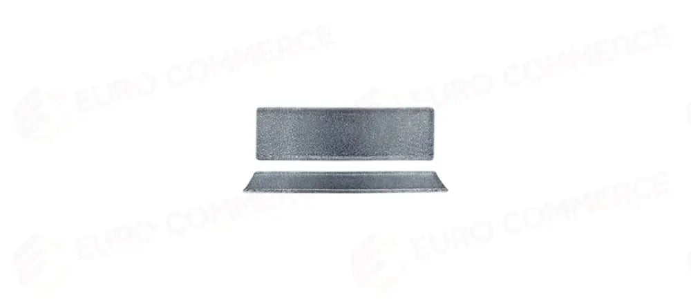 CH.S.RAKU T.BLUE VASS.RETTANGOLARE 29,5X8,8 - 200093 - MORINI