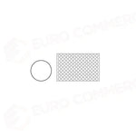 CHABLON DA FORNO 600 X 400 MM - 96 FORME TONDE - CHT - PAVONI ITALIA - FORNI PROFESSIONALI