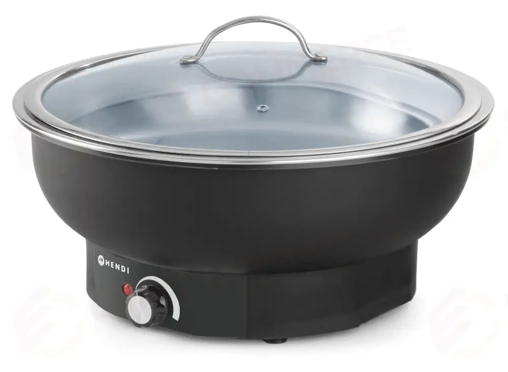 CHAFING DISH ELETTRICO TESINO HENDI KITCHEN LINE 6,8L 230V/500W Ø405X(H)240MM - 204832