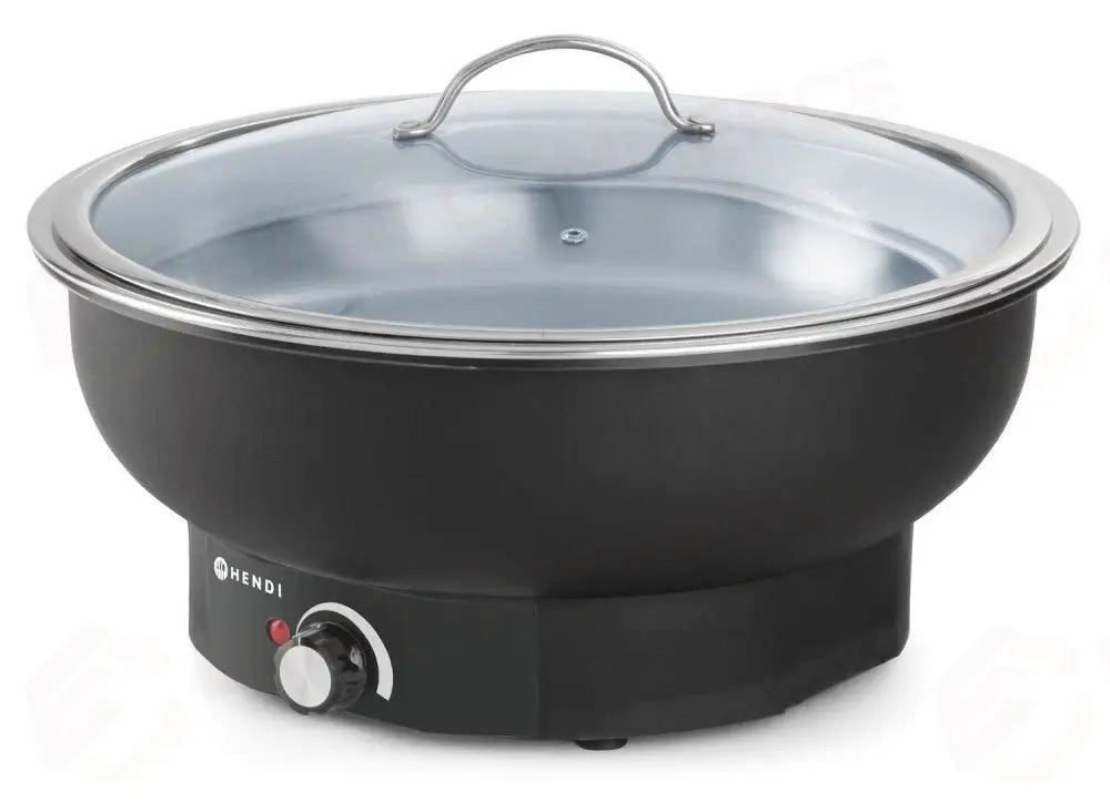 CHAFING DISH ELETTRICO TESINO KITCHEN LINE 6,8L 230V/500W Ø405X(H)240MM - HENDI