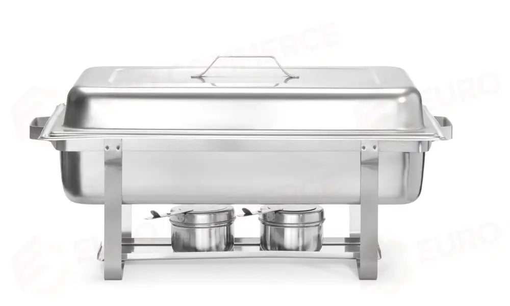 CHAFING DISH GASTRONORM 1/1 HENDI KITCHEN LINE 9L 2 PEZZI 600X358X(H)295MM - 472613