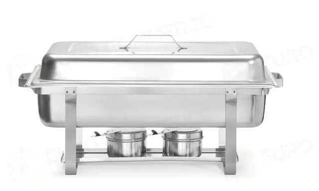 CHAFING DISH GASTRONORM 1/1, HENDI, KITCHEN LINE, 9L, 2 PEZZI, 600X358X(H)295MM - 472613