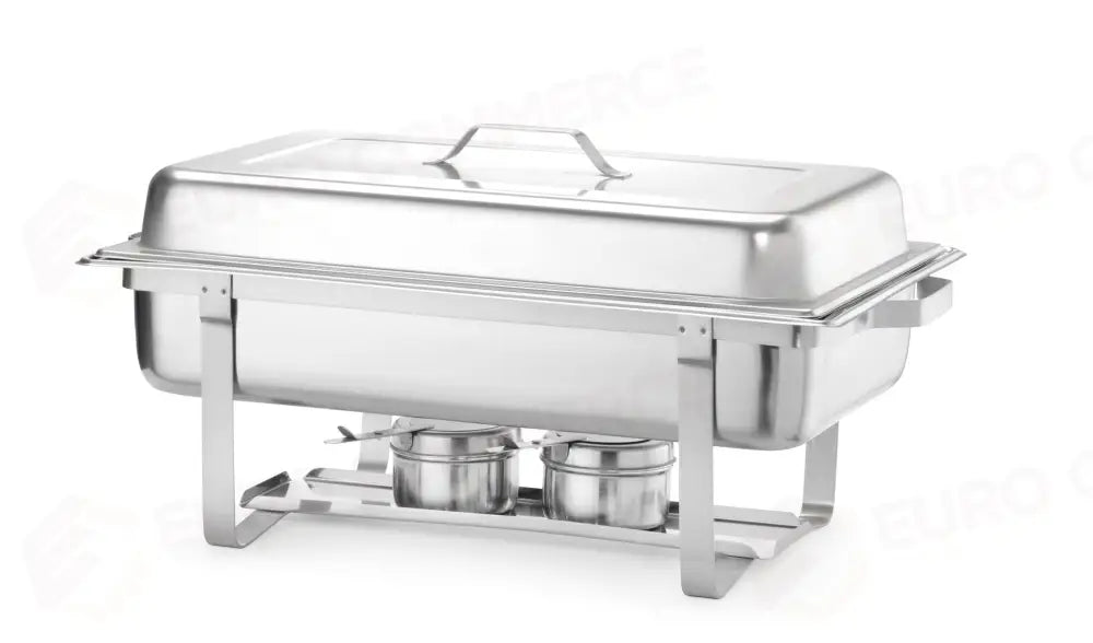 CHAFING DISH GASTRONORM 1/1 HENDI KITCHEN LINE 9L 2 PEZZI 600X358X(H)295MM - 472613