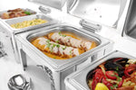 CHAFING DISH GN 1/1 FINITURA A SPECCHIO HENDI PROFI LINE 9L 570X405X(H)320MM - 470213