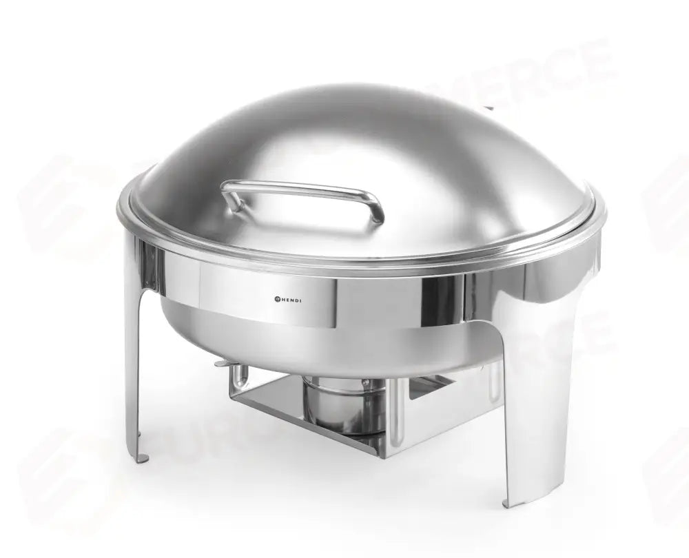 CHAFING DISH ROTONDO FINITURA SATINATA HENDI PROFI LINE 6L 465X420X(H)320MM - 470282