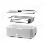 CHAFING DISH UNIQ HENDI DESIGNED BY ROBERT BRONWASSER GN 2/3 BEIGE 230V/500W 433X403X(H)248MM