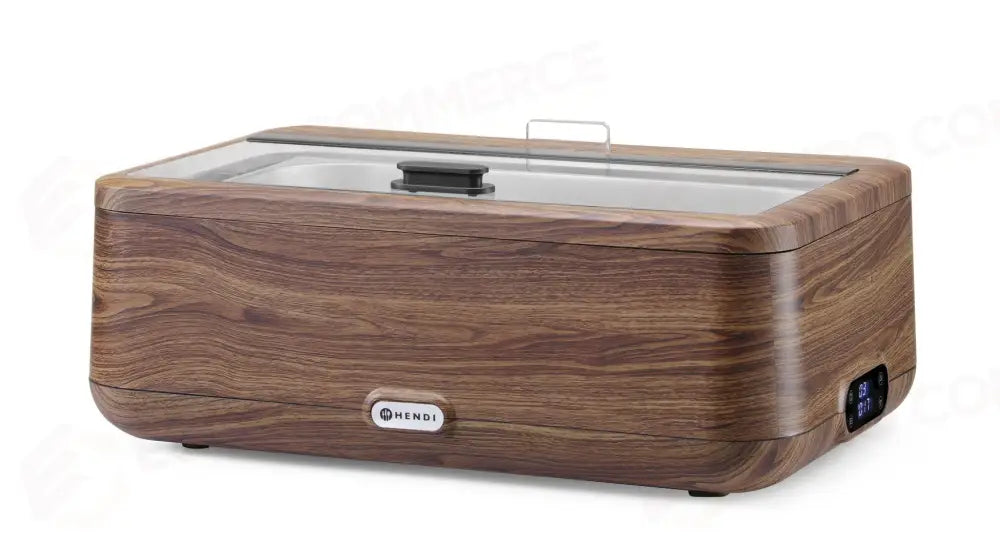 CHAFING DISH UNIQ HENDI DESIGNED BY ROBERT BRONWASSER GN 2/3 BEIGE 230V/500W 433X403X(H)248MM