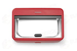 CHAFING DISH UNIQ HENDI DESIGNED BY ROBERT BRONWASSER GN 2/3 ROSSO 230V/500W 433X403X(H)248MM