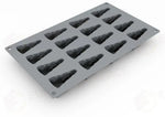 CHEESE BY DAVIDE OLDANI STAMPO IN SILICONE 300 X 175 MM - 16 IMPRONTE 57X30X27 H MM VOL. ~ - GG039S - PAVONI ITALIA